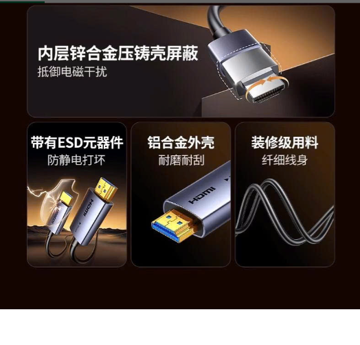 Cáp HDMI 2.0 Sợi Quang AOC 20M Ugreen 45505 HD178 – Hỗ Trợ 4K@60Hz, Truyền Tín Hiệu Ổn Định - Hàng chính hãng