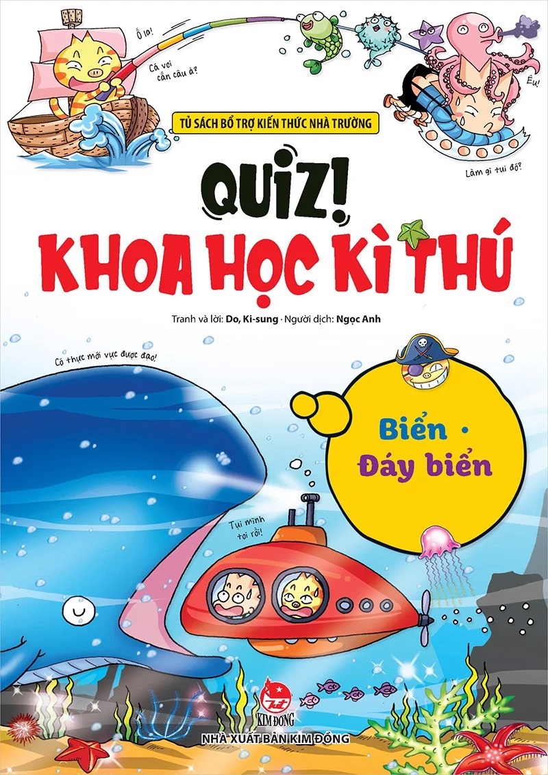 Sách - Quiz! Khoa học kì thú: Biển - Đáy biển