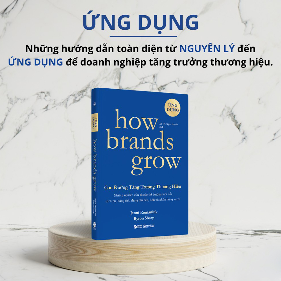 Sách - How Brands Grow - Con Đường Tăng Trưởng Thương Hiệu: Ứng dụng