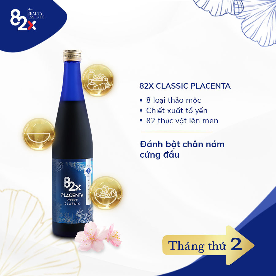 Bộ 3 "BẢO BỐI" NGỪA NAM Của Mẹ Sau Sinh, Combo 3 Chai: Sakura Placenta + Placenta + Sakura Placenta
