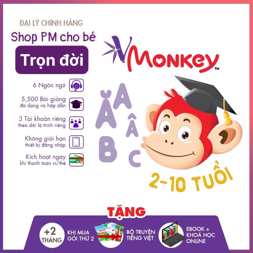 Vmonkey Trọn đời cho bé