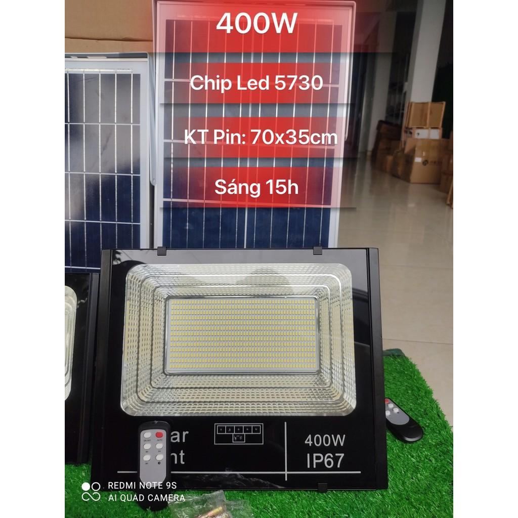 Đèn Năng Lượng Mặt Trời 400W,Chip 5730. Đèn Led Ngoài Trời Siêu Sáng, Sáng Tốt 15h