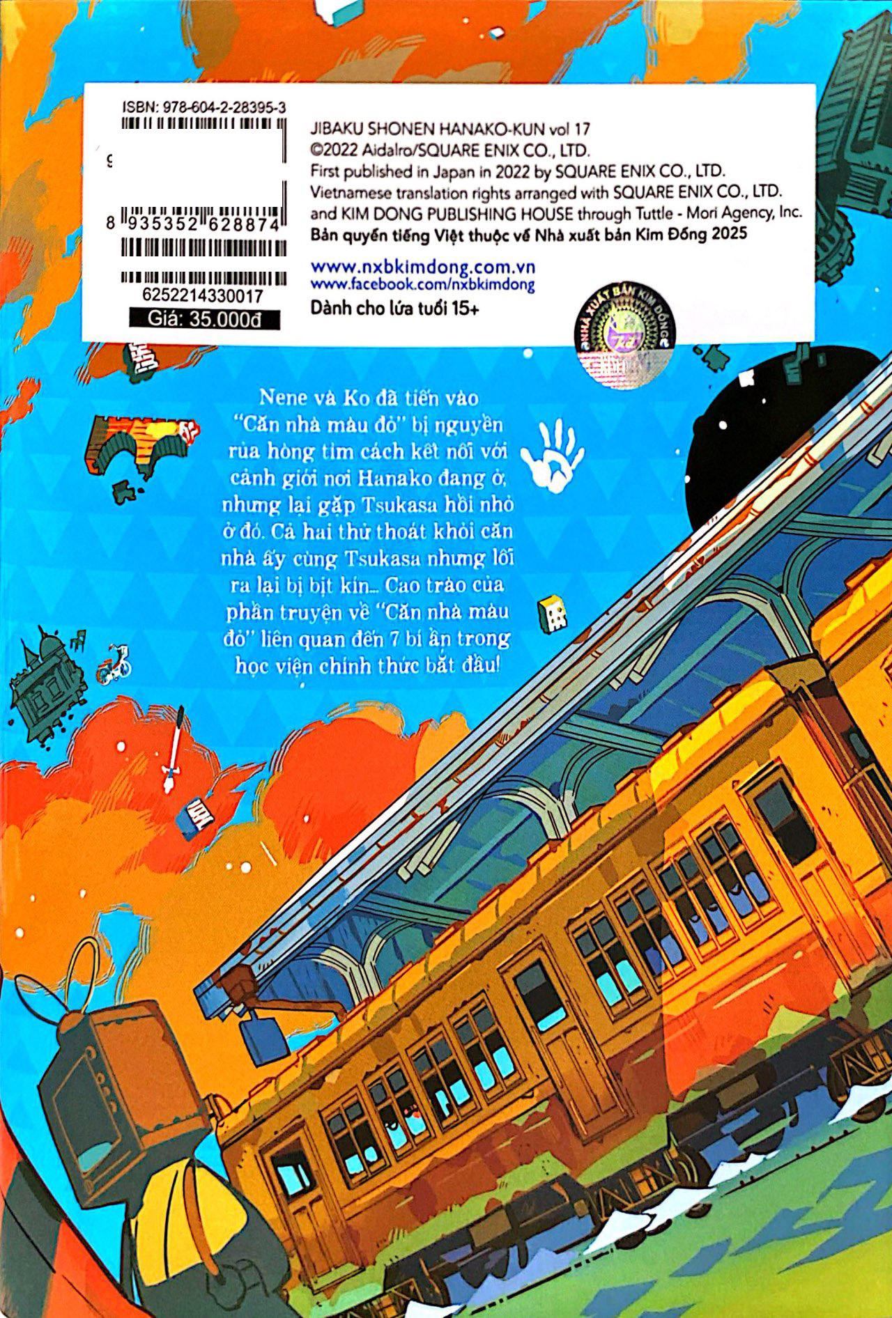 Sách - "Cậu" Ma Nhà Xí Hanako - Tập 17 (Tái Bản 2025)