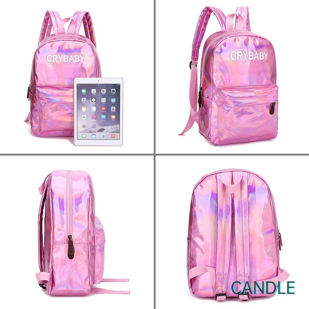 Set 3 Ba Lô Túi Ví Da Thời Trang Unisex