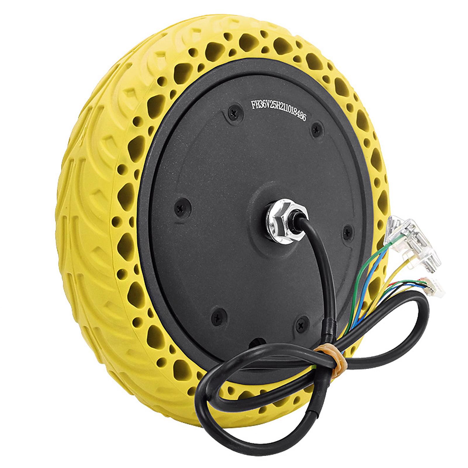 36V 250W Electric Scooter Motor Tire Front Motor Wheel Replacement for M365/Pro Electric Scooters