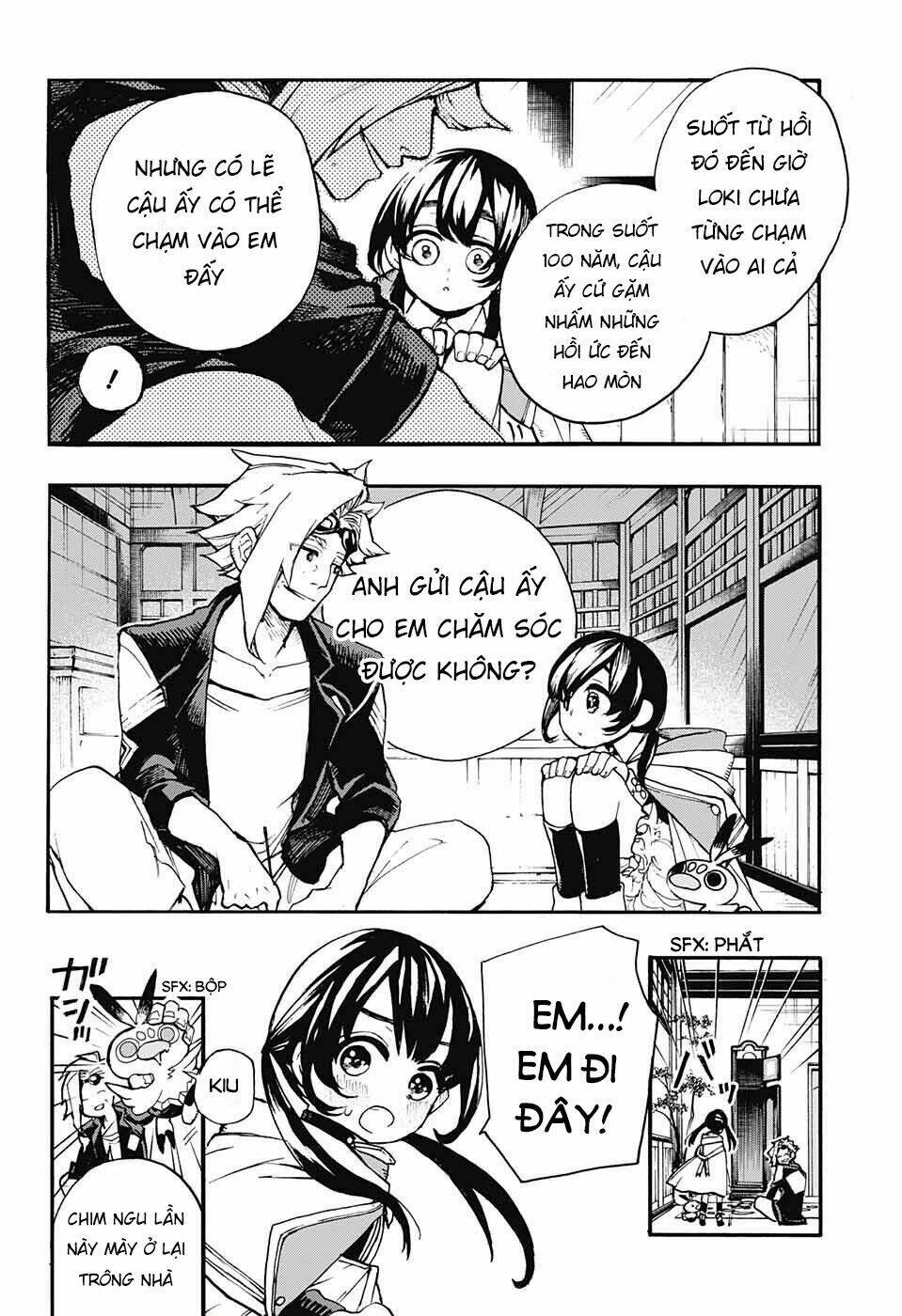 những bức họa quái dị của phù thủy chapter 8 31