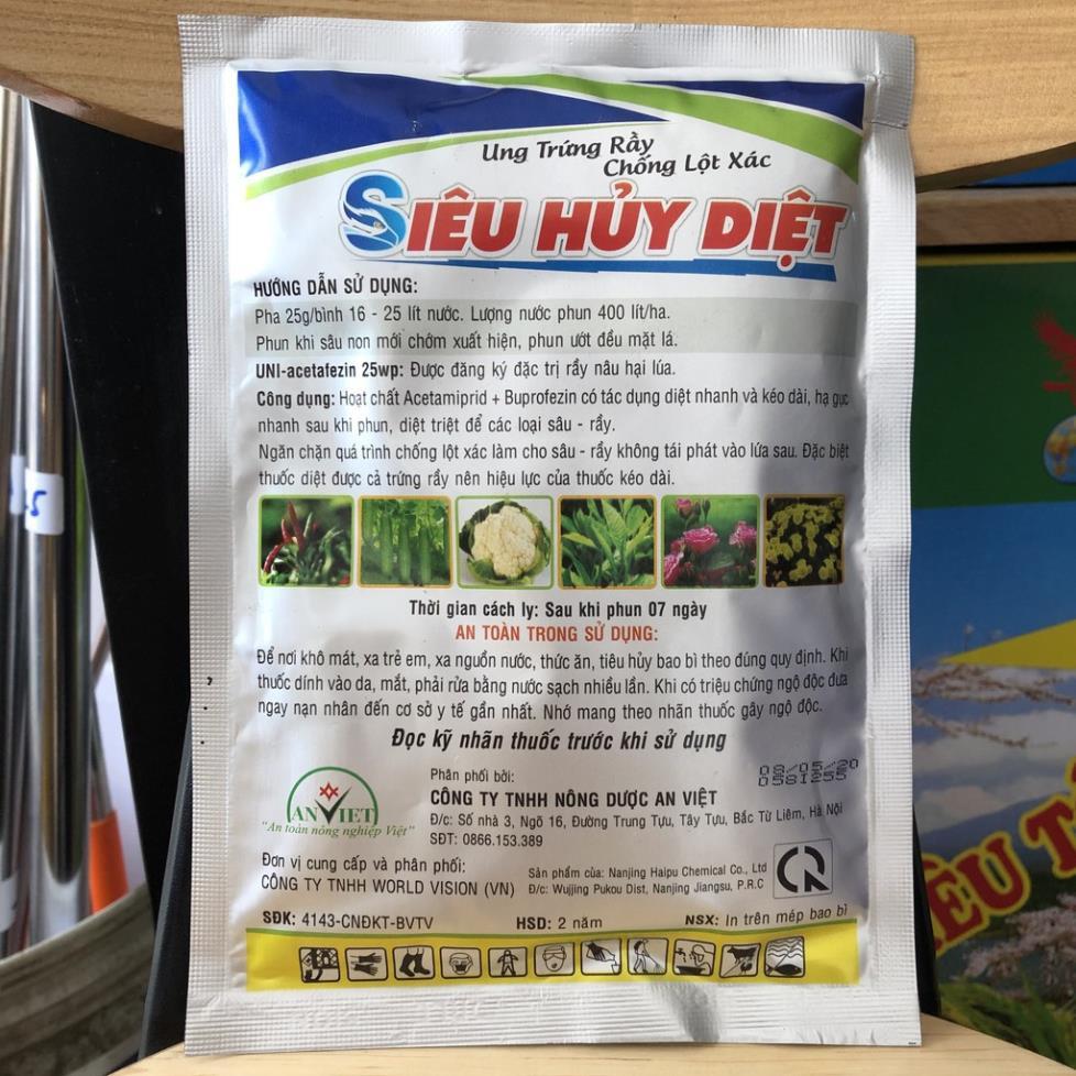 SIÊU HỦY DIỆT RẦY, RỆP SÁP, BỌ CÁNH TƠ, BỌ PHẤN, BỌ NHẢY, RẦY XANH