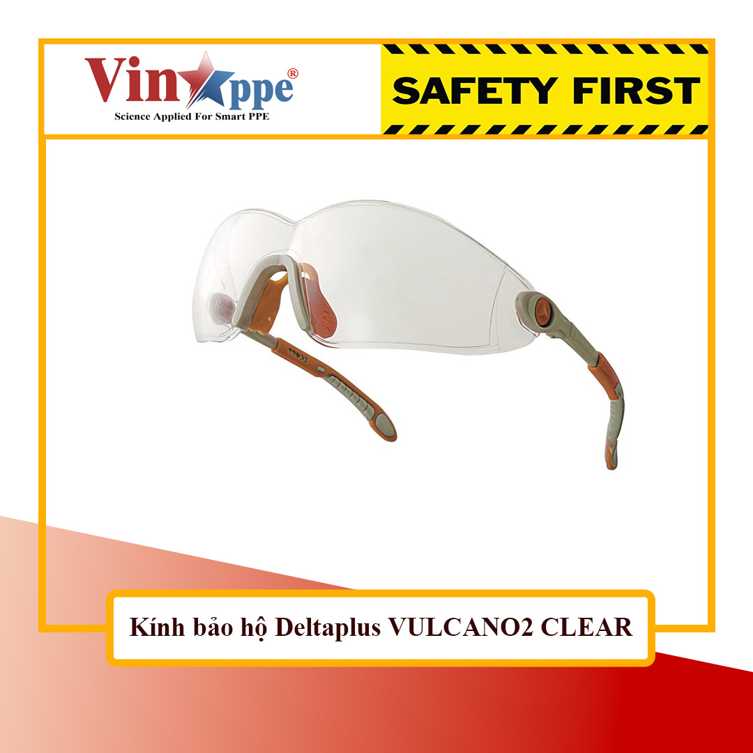 Kính bảo hộ chống trầy Deltaplus Vucalno2 Clear