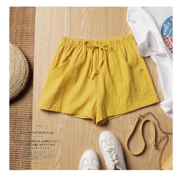 Quần short nữ ống rộng vải đũi cao cấp MIUMIU FASHION , quần đùi nữ đẹp chất đũi
