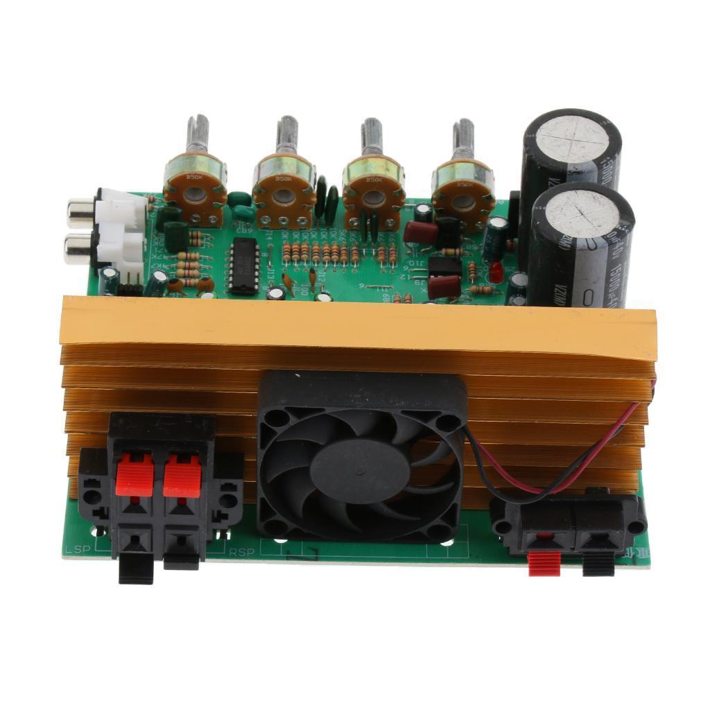 Dual AC18-24V Subwoofer Audio Amplifier Board Module High Power DX2.1-3