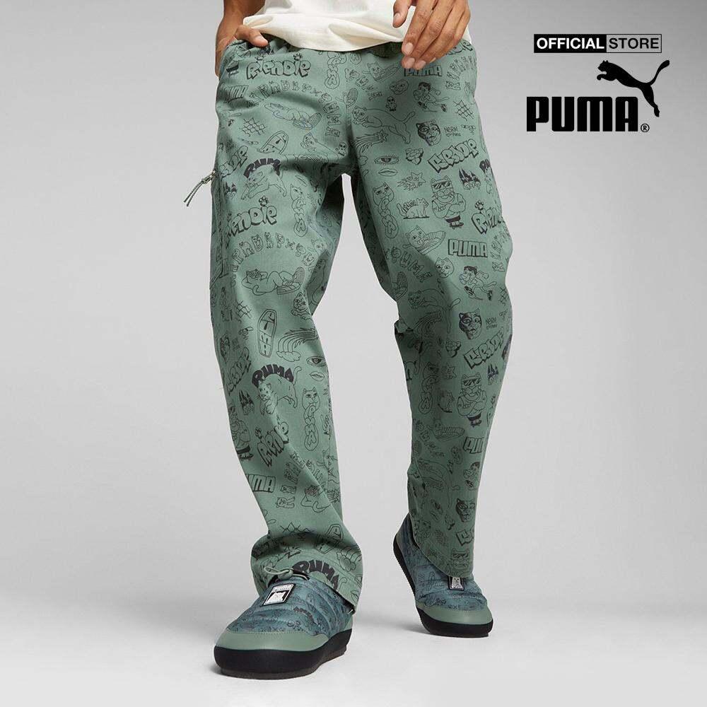 PUMA - Quần ống rộng nam lưng thun Ripndip Twill 622200