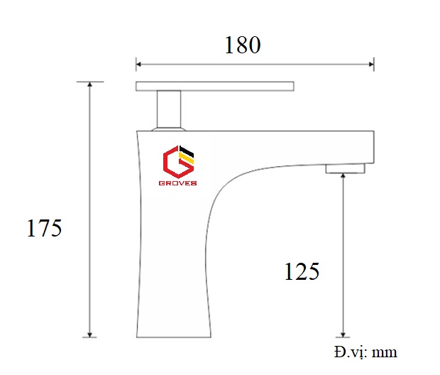 Vòi rửa mặt GR701B