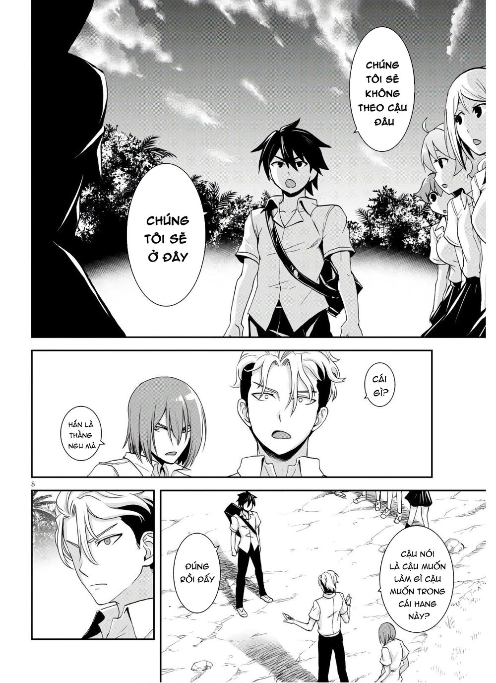 isekai yurutto survival seikatsu: gakkou no minna to isekai no mujintou ni tenishitakedo ore dake chapter 3 8