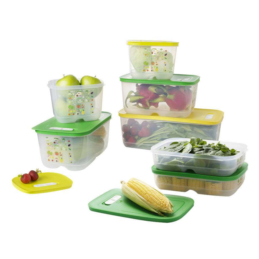 Bộ 7 Hộp Bảo Quản Thực Phẩm Ngăn Đông Tupperware Vensmart