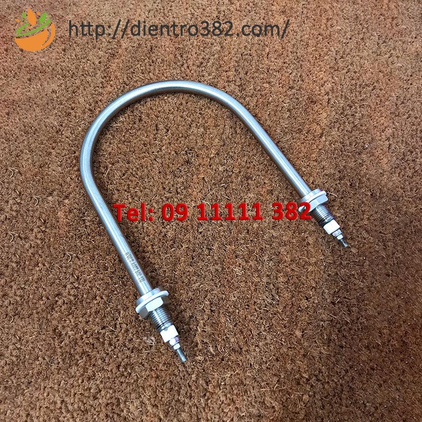 Thanh nhiệt chữ u chân rộng, thanh nhiệt đun nước chân rộng điện áp 220V