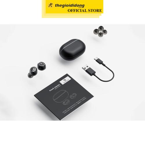 Tai nghe Bluetooth TWS Soundpeats Free 2 Classic - Đen - Hàng Chính Hãng