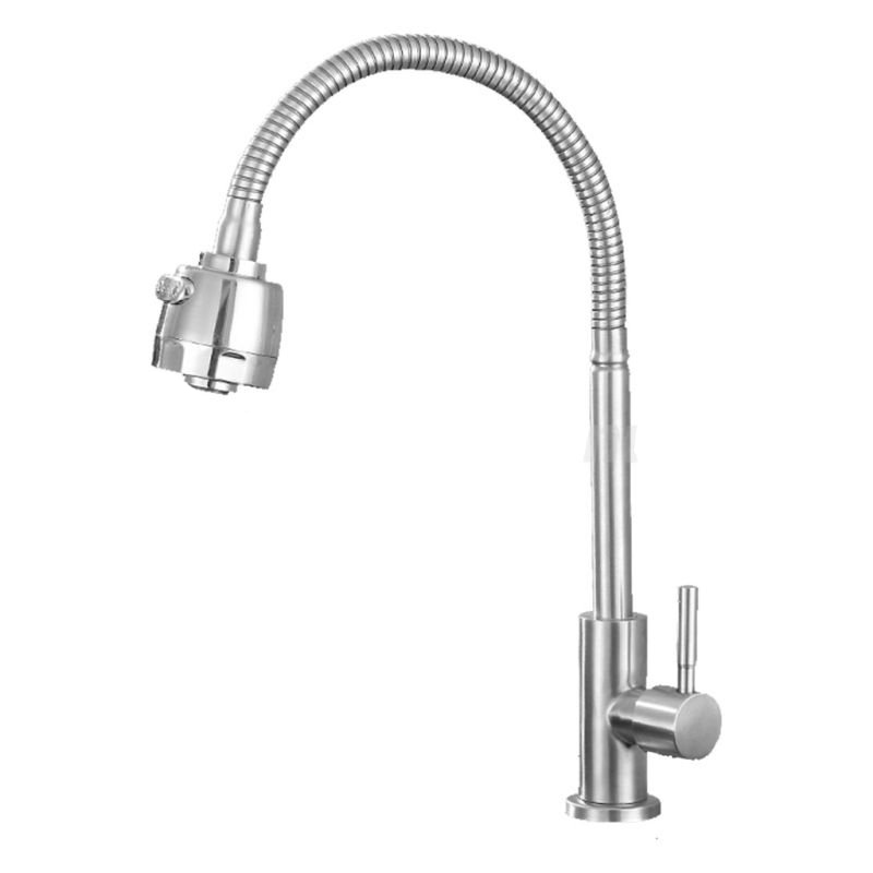 Vòi rửa chén lạnh Inox SUS 304 - hàng đẹp