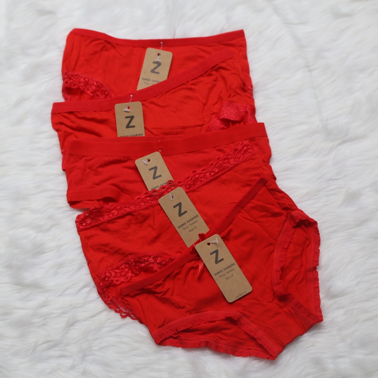 Hộp  5 Quần lót cotton  co giãn thời trang QL 8198