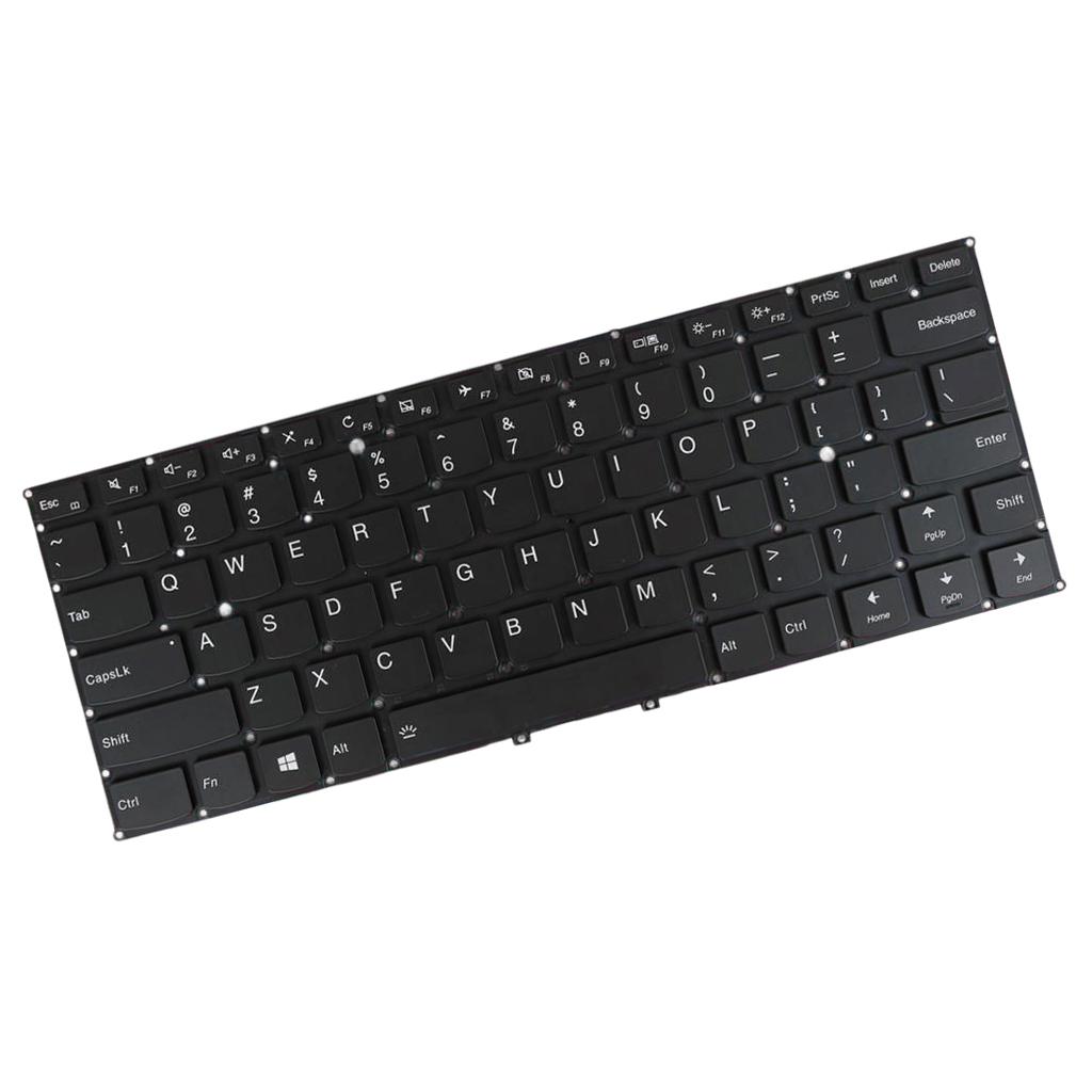 Laptop US Full Keyboard for Yoga 910 13IKB YOGA 5 Pro in Black Key