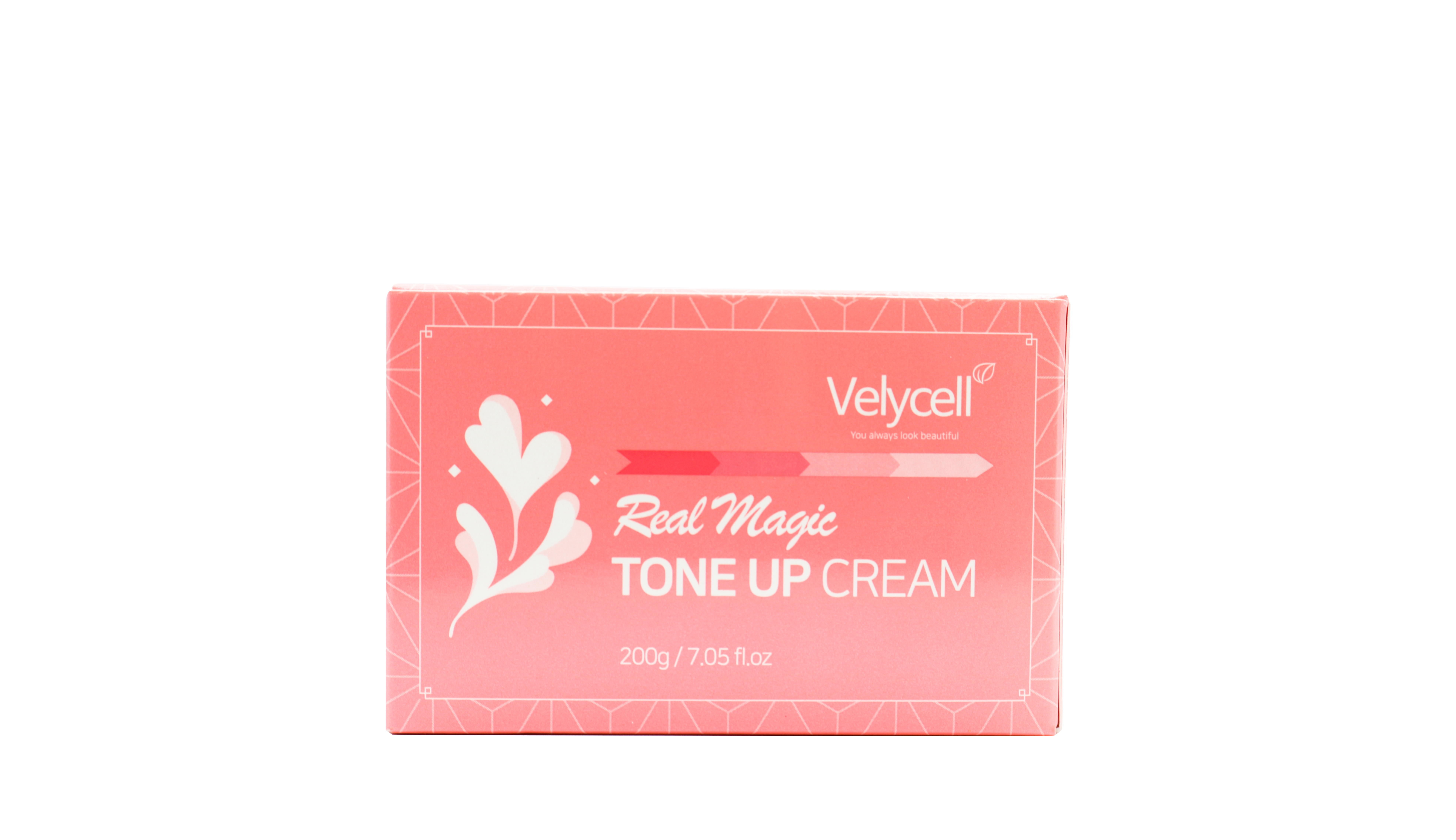 Kem dưỡng trắng da toàn thân Velycell Real Magic Tone Up Cream 200ml