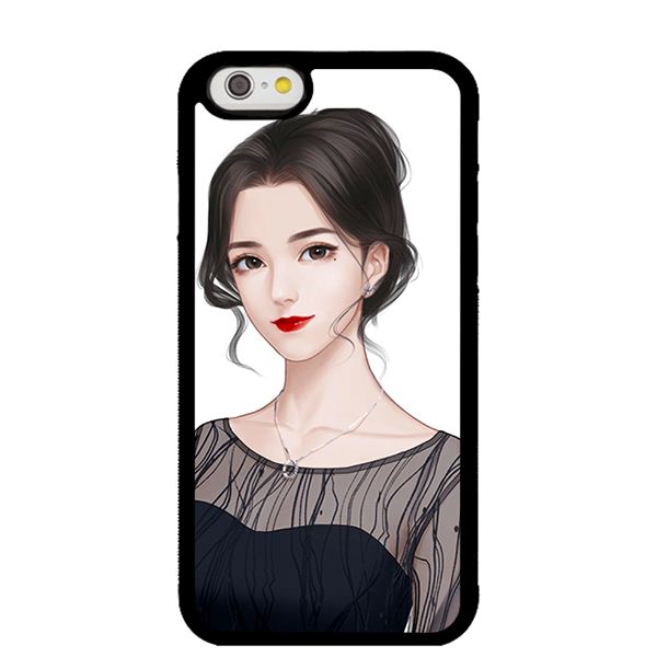 Ốp lưng cho iPhone 6 Girl 219 - Hàng chính hãng