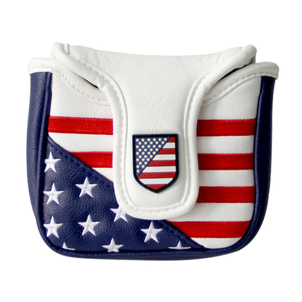 Waterproof Golf Club Head Cover Square Golfer Headcover Center Putter Covers
