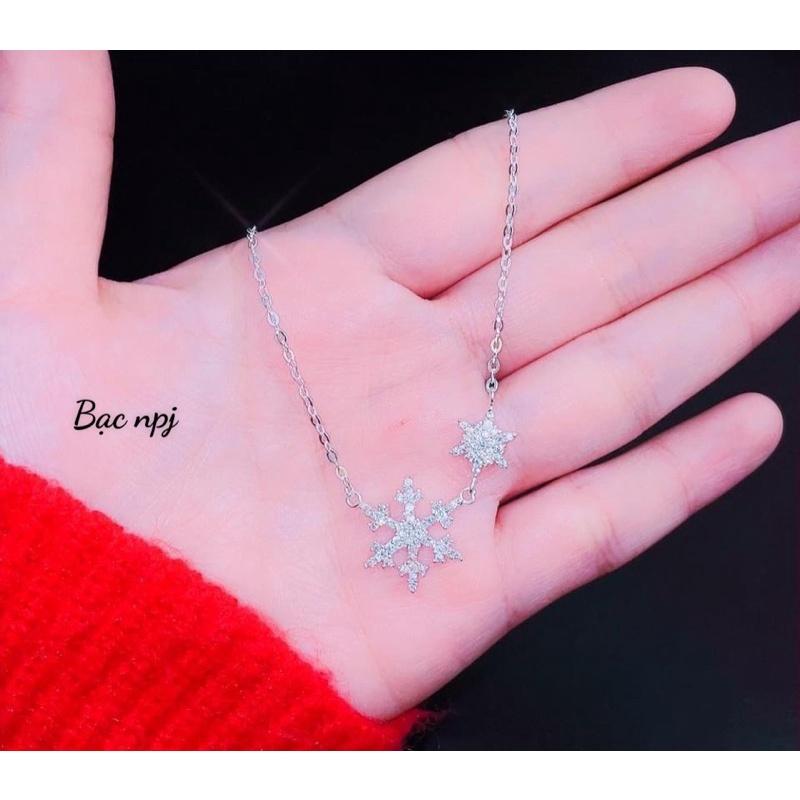 Dây chuyền bông tuyết xinh xắn, Bạc Ta -Bạc Npj