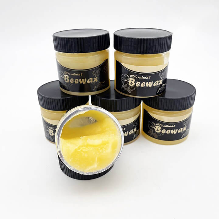 Sáp ong đánh bóng đồ gỗ Beewax 80gr, sáp tự nhiên làm bóng bàn ghế gỗ, tủ gỗ, lau sàn gỗ đa năng phục hồi màu gỗ, vết xước