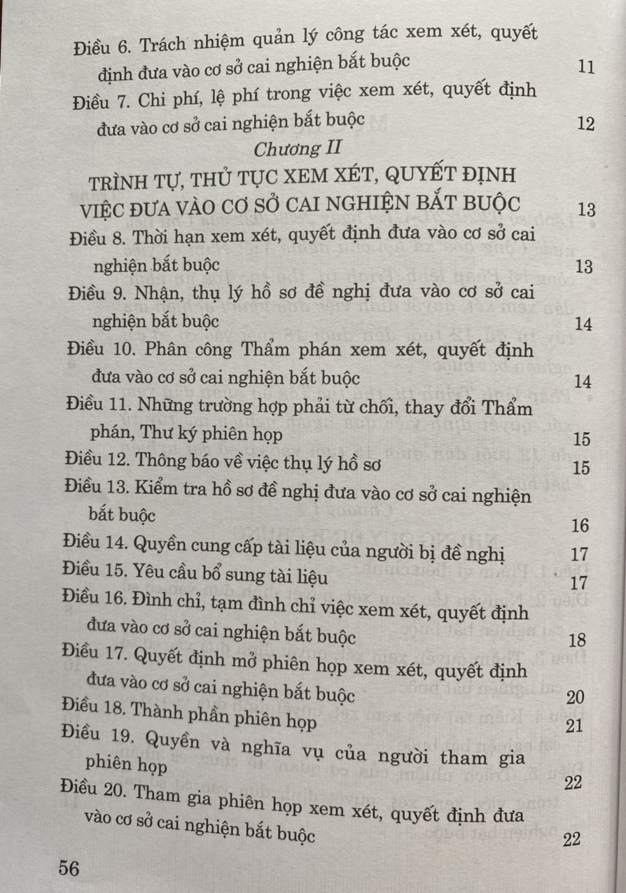 Pháp Lệnh Trình Tự, Thủ Tục Toà Án Nhân Dân Xem Xét Quyết Định  Việc Đưa Người Nghiện Ma Tuý Từ Đủ 12 Tuổi Đến Dưới 18 Tuổi Vào Cơ Sở Cai Nghiện Bắt Buộc