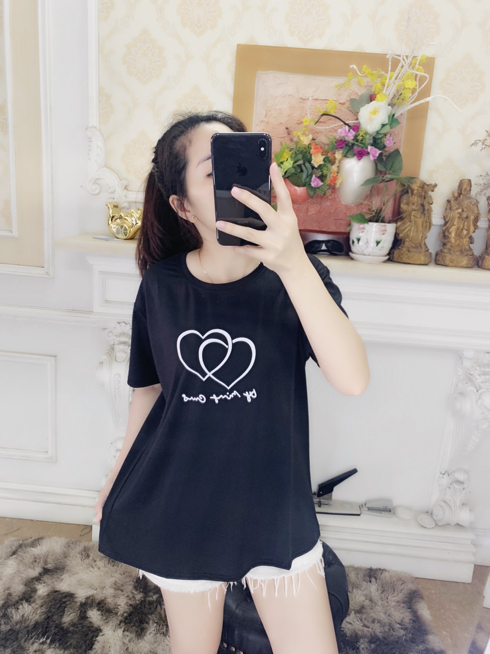 Áo phông phom rộng