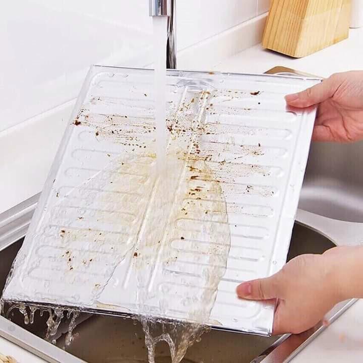 Tấm Chắn Chống Dầu Mỡ Và Gió Cho Bếp Ga Nhật Bản