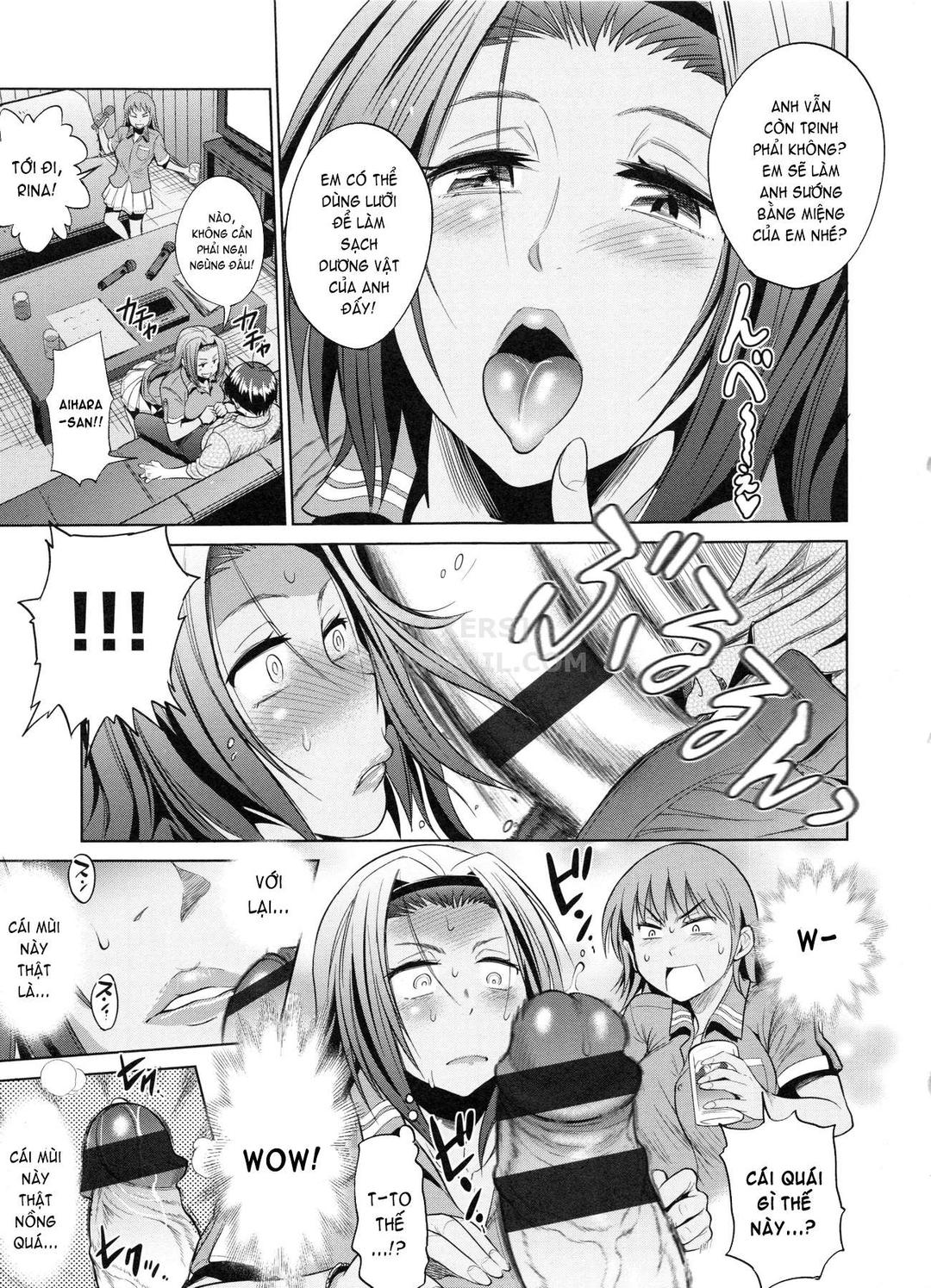 những cô nàng ở clb bóng vợt + sau 2 năm chapter 12 19