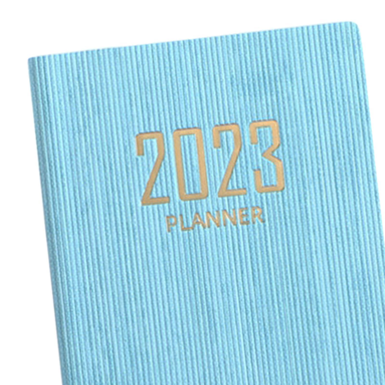 2Pcs Monthly Planner 2023 Journal A7 Notebook Planner Notepads