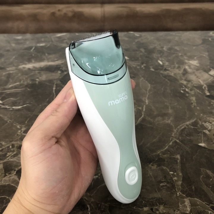 Tông đơ cắt tóc cho bé nhãn hiệu Super Mama S-3689 Công suất: 5W Lưỡi ceraramic - HÀNG CHÍNH HÃNG