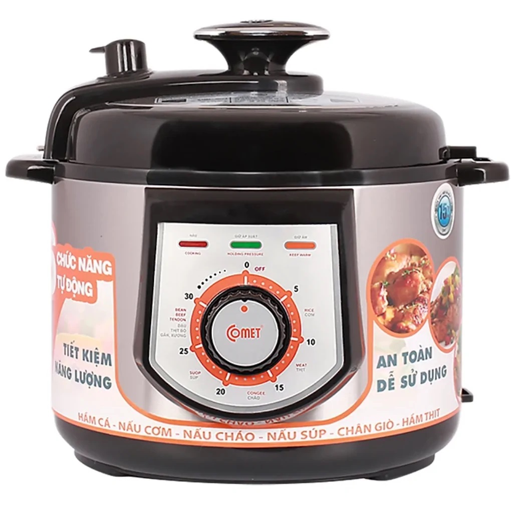 Nồi Áp Suất Comet CM6150 - Hàng Chính Hãng
