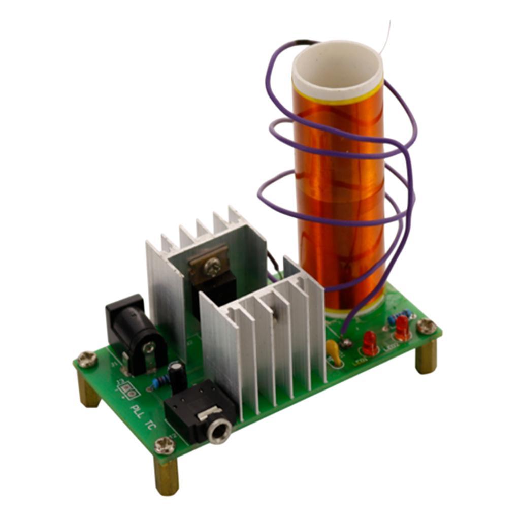 Tesla Coil Circuit Board Diy Speaker Kit Arc Lighter Diy Electronic Kit Part