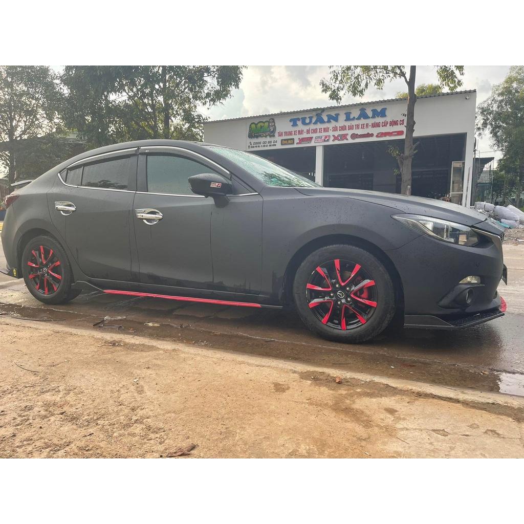 Lip Hông ,Ốp Sườn Thể Thao Nhựa ABS Cao Cấp Chống Va Đập Tốt Dành Cho Mazda 2