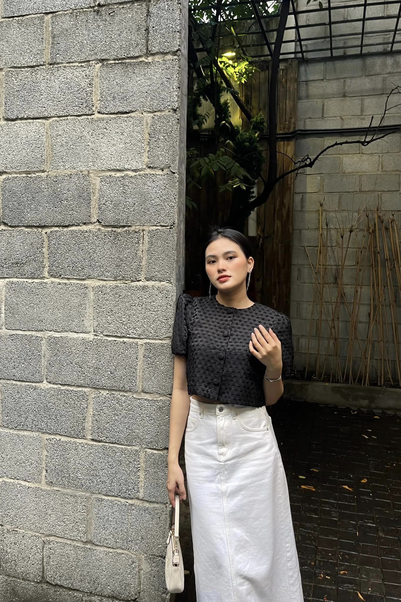 OLV - Chân váy Pearly Midi Skirt