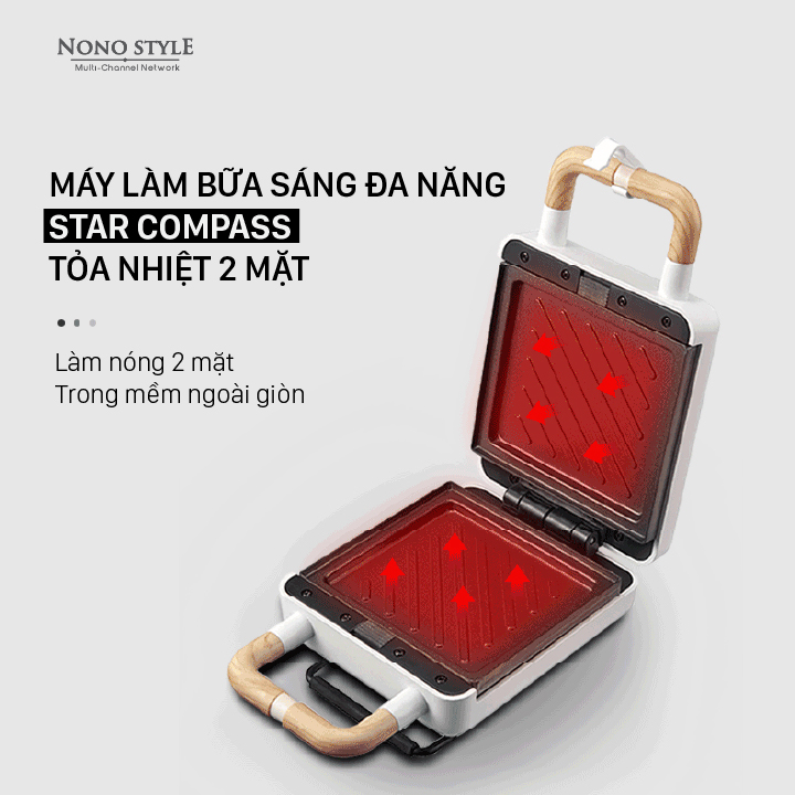 Máy Làm Bữa Sáng STAR COMPASS - Hàng Chính Hãng