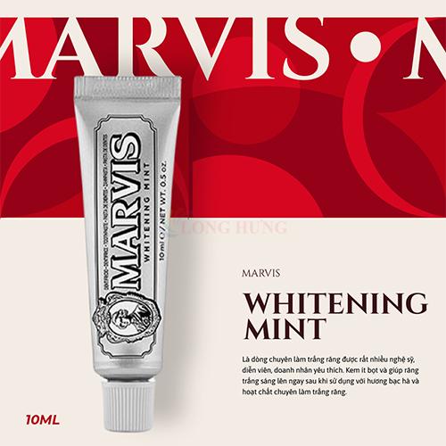 Kem đánh răng Marvis (10ml/25ml) - Hàng chính hãng