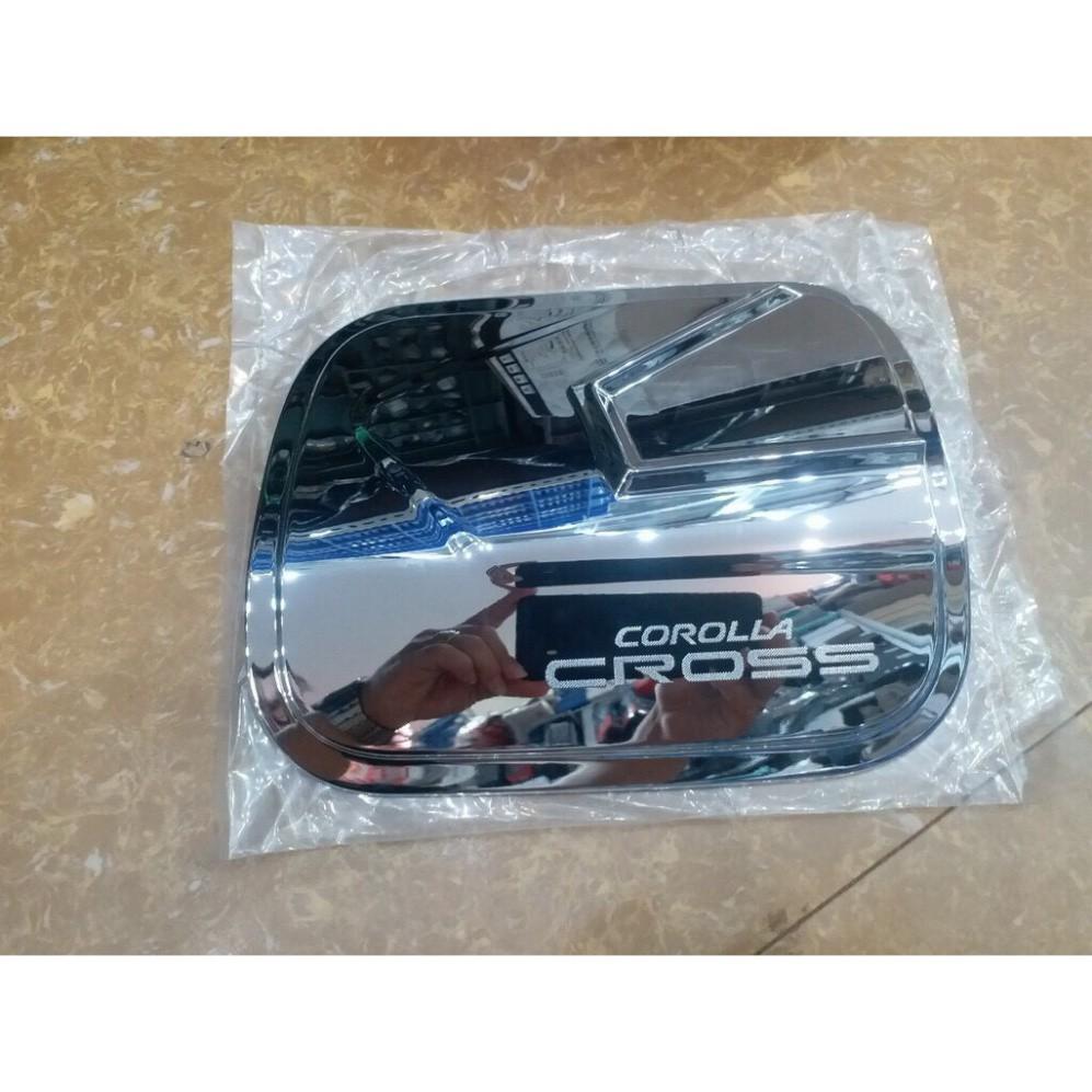 ỐP TRANG TRÍ NẮP BÌNH XĂNG MẠ CROM DÀNH CHO TOYOTA COROLLA CROSS