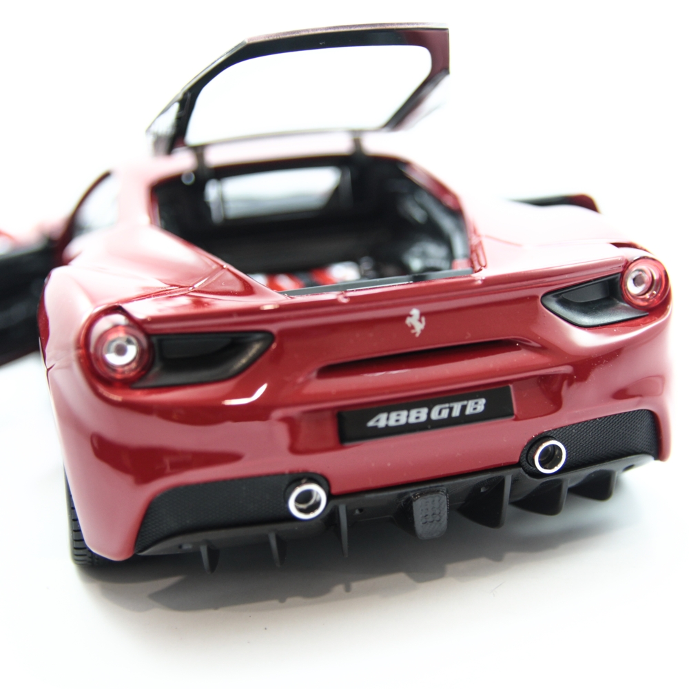 Mô Hình Xe Ferarri 488 GTB Red 1:24 Bburago - MH18-26013