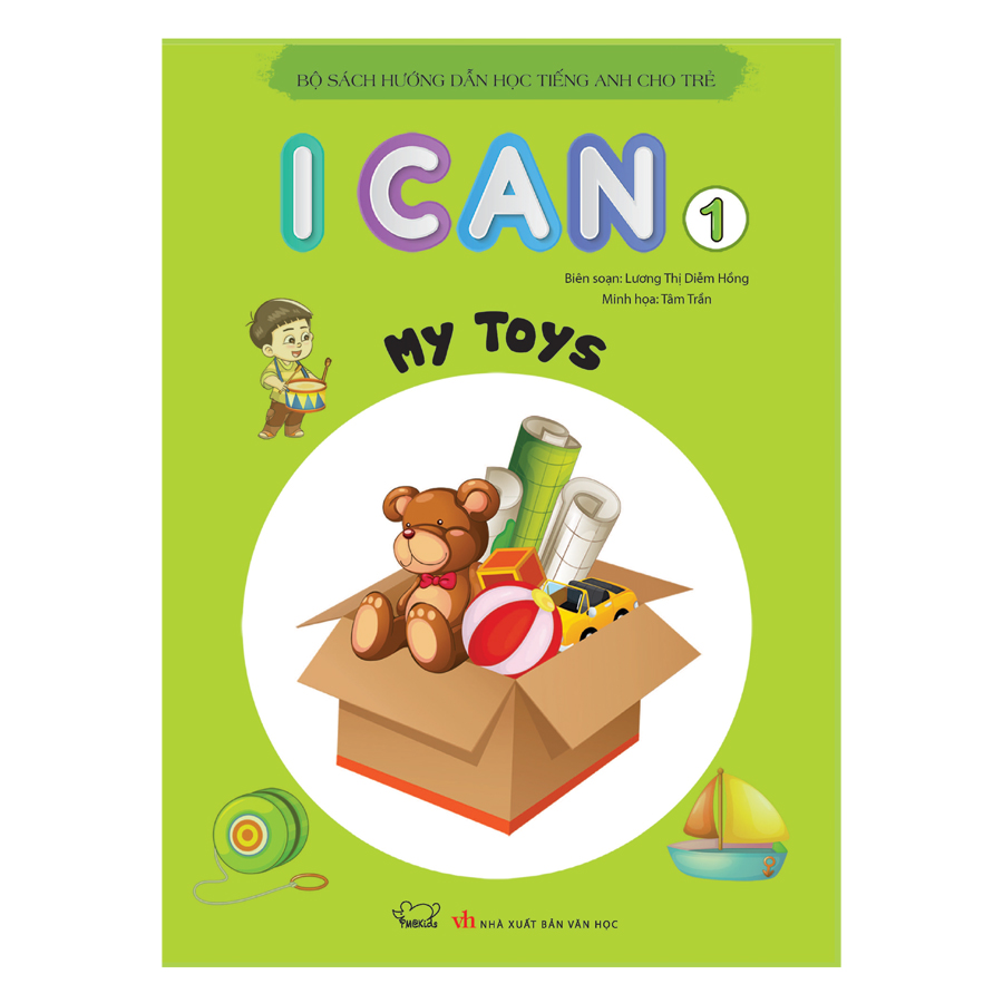 Hình ảnh I Can My toys - sách học tiếng Anh cho trẻ mầm non