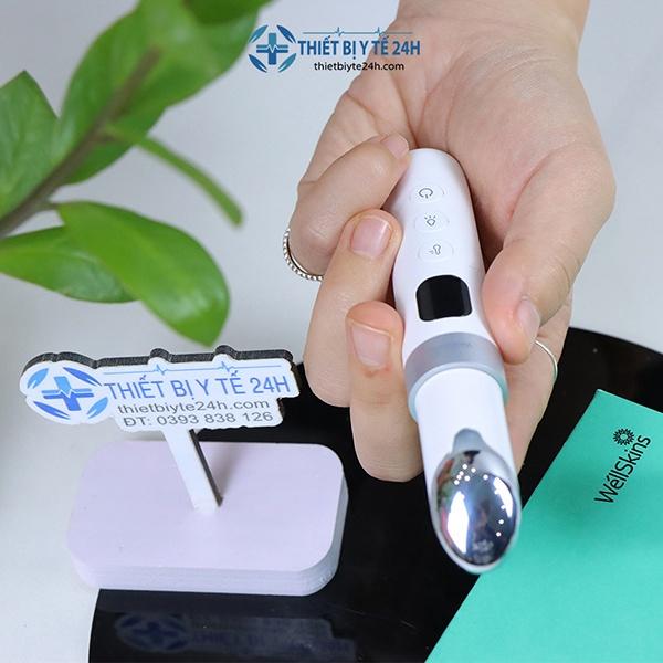 Máy massage mắt mini cầm tay thế hệ mới ,máy mát xa mắt Wéllskin MY-300, đánh tan quầng thâm và bọng mắt, chống lão hóa