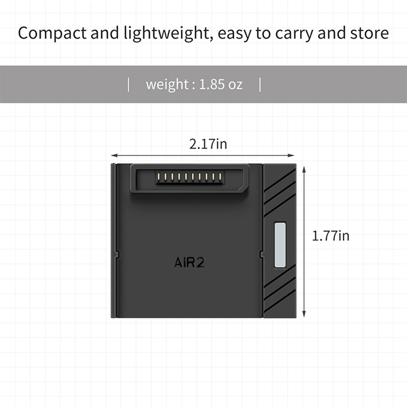Battery Charger Input PD40W or More Durable for    and Air 2S