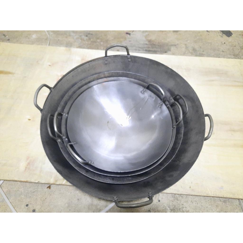 Chảo thép 2 quai, quánh thép 2 quai nhiều kích thước