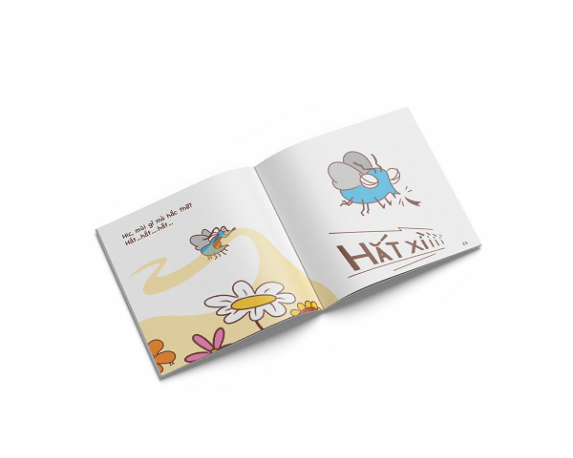 Ehon Thật Bất Ngờ: Hắt Xì - Ehon Nhật Bản Cho Bé