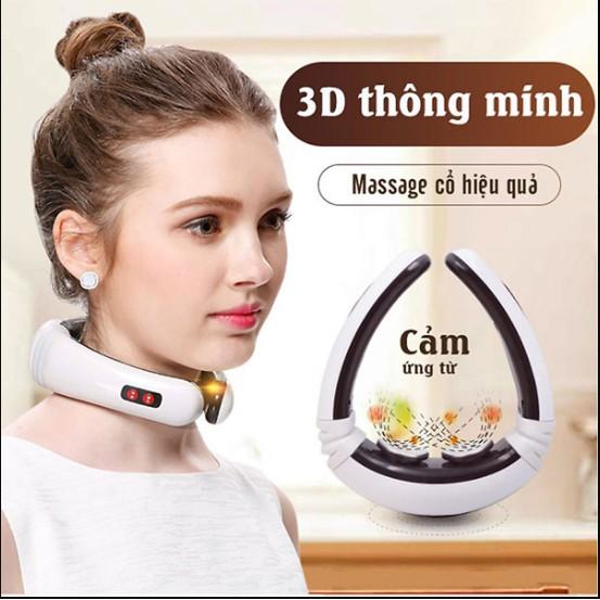 Máy Massage Cổ Vai Gáy 3D Trị Liệu Cao Cấp Đa Năng Công Nghệ Nhật Bản