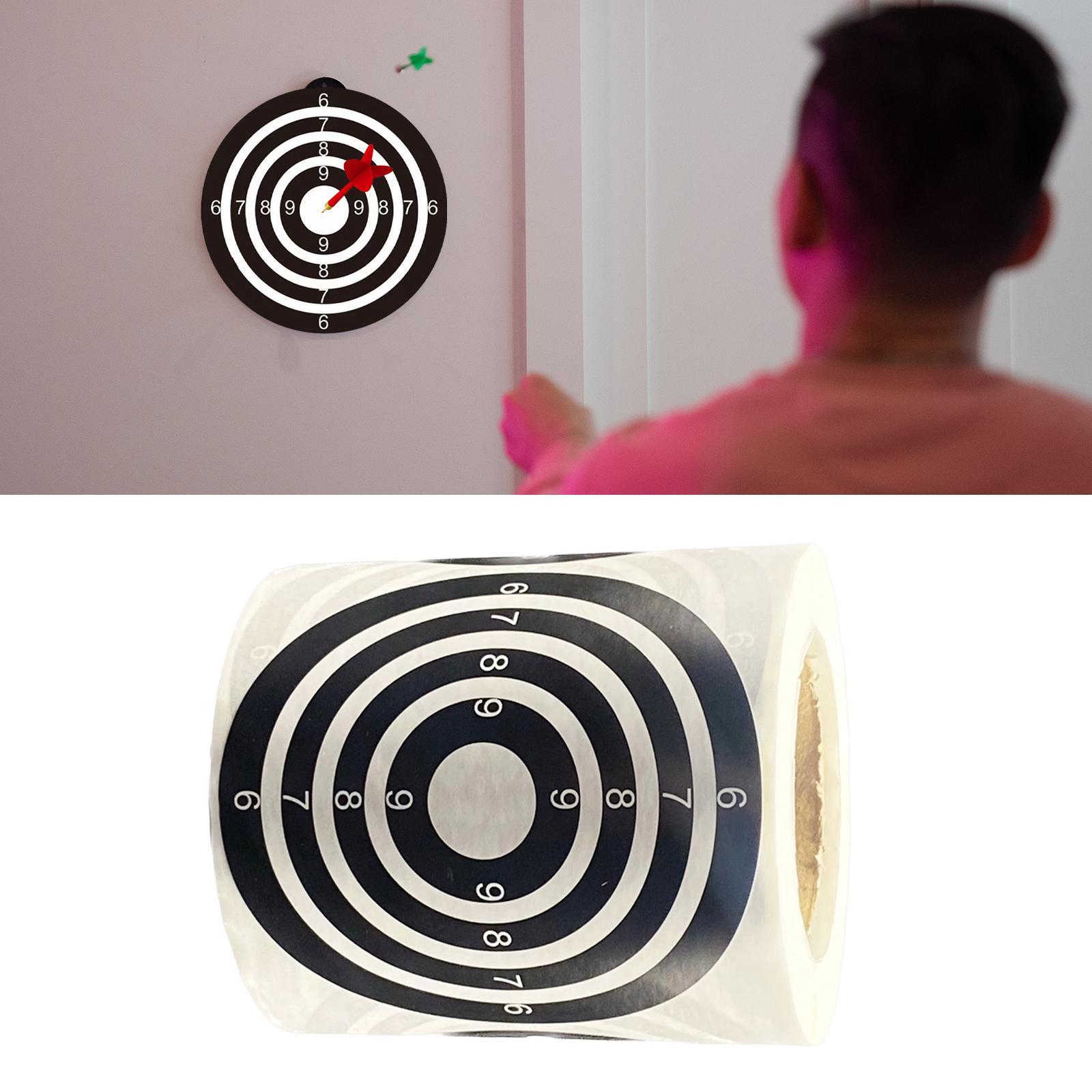Upgraded Practice Target Stickers Paper Target Roll Paper Target Durable Target for Exercise Hunting Training Accessories