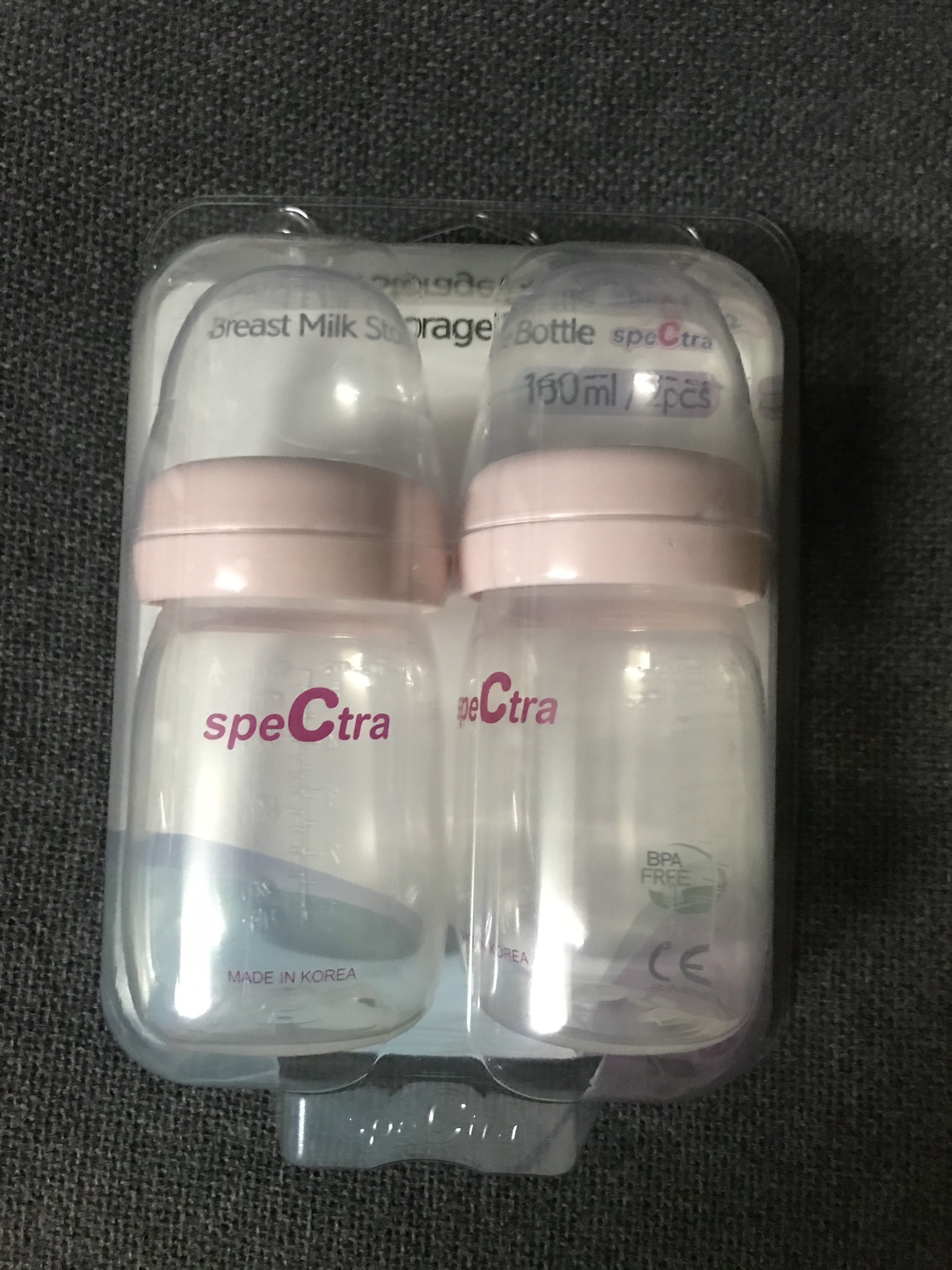 Bình sữa Spectra Cổ rộng 160ml